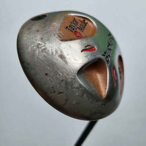 TAYLORMADE Burner 3-Wood S-90 Plus Men's RH Bubble Shaft FAIR! - Picture 2 of 11